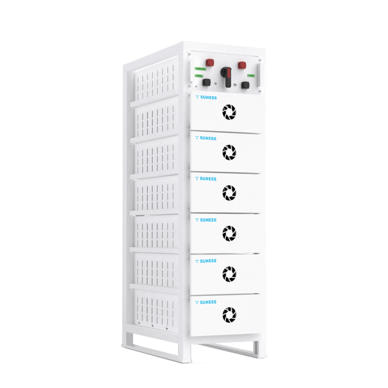 iRack-HVM 107KWH درجة A+ | 384 فولت 280 أمبير | بطارية ليثيوم