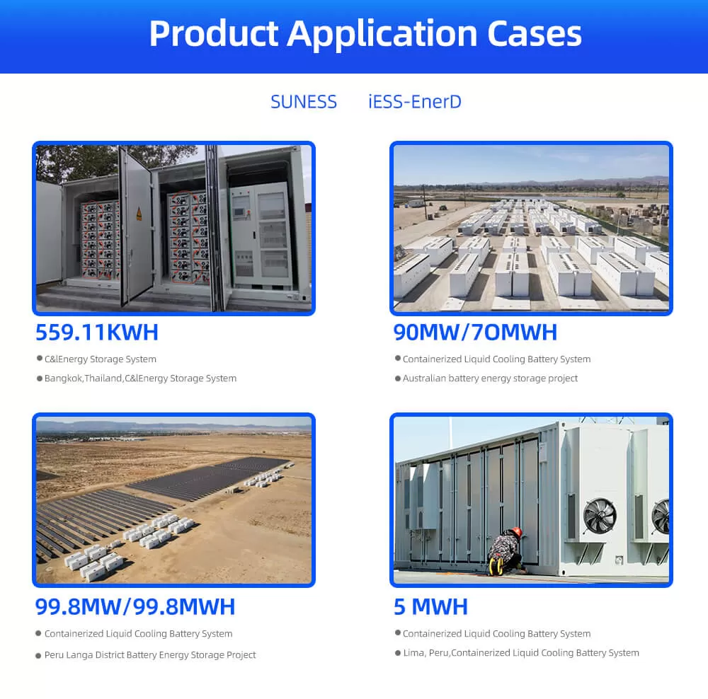 نظام بطارية التبريد السائل بالحاويات