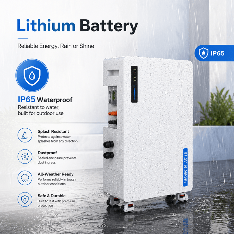 iPower-16.08E 16.08 كيلوواط ساعة | IP65 | 10000 دورة